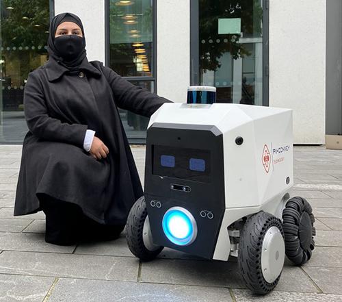 Edinburgh student start-up trials takeaway robots