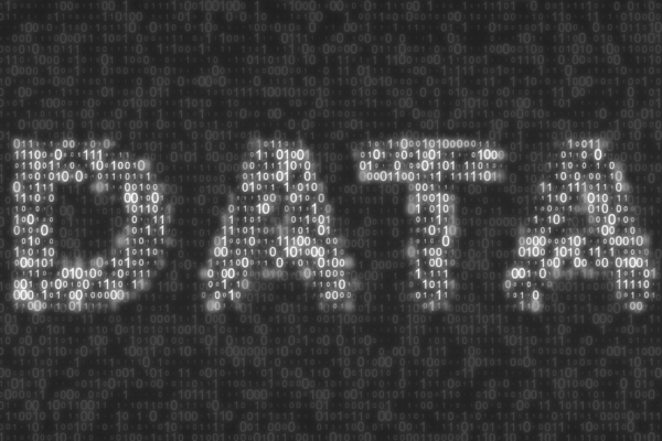 The word 'data' rendered in white on a black background, using 0 and 1 figures